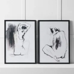 Monochrome Muse Print 53x73 Black & White -Provincialhomeliving 1117262920 c 1