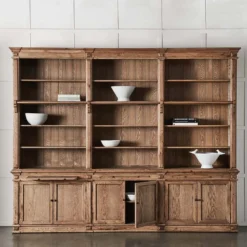 Obernai 3 Section Library Natural 12 Obernai 3 Section Library Natural -Provincialhomeliving 1250 C