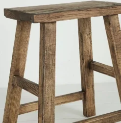 Elm Milking Stool 9 Elm Milking Stool -Provincialhomeliving 1785 D