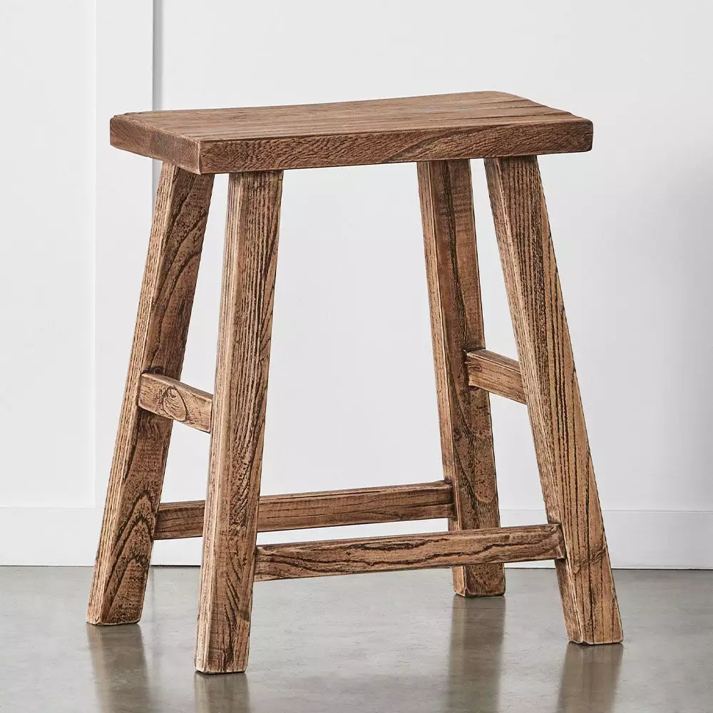 Elm Milking Stool 7 Elm Milking Stool - Image 5