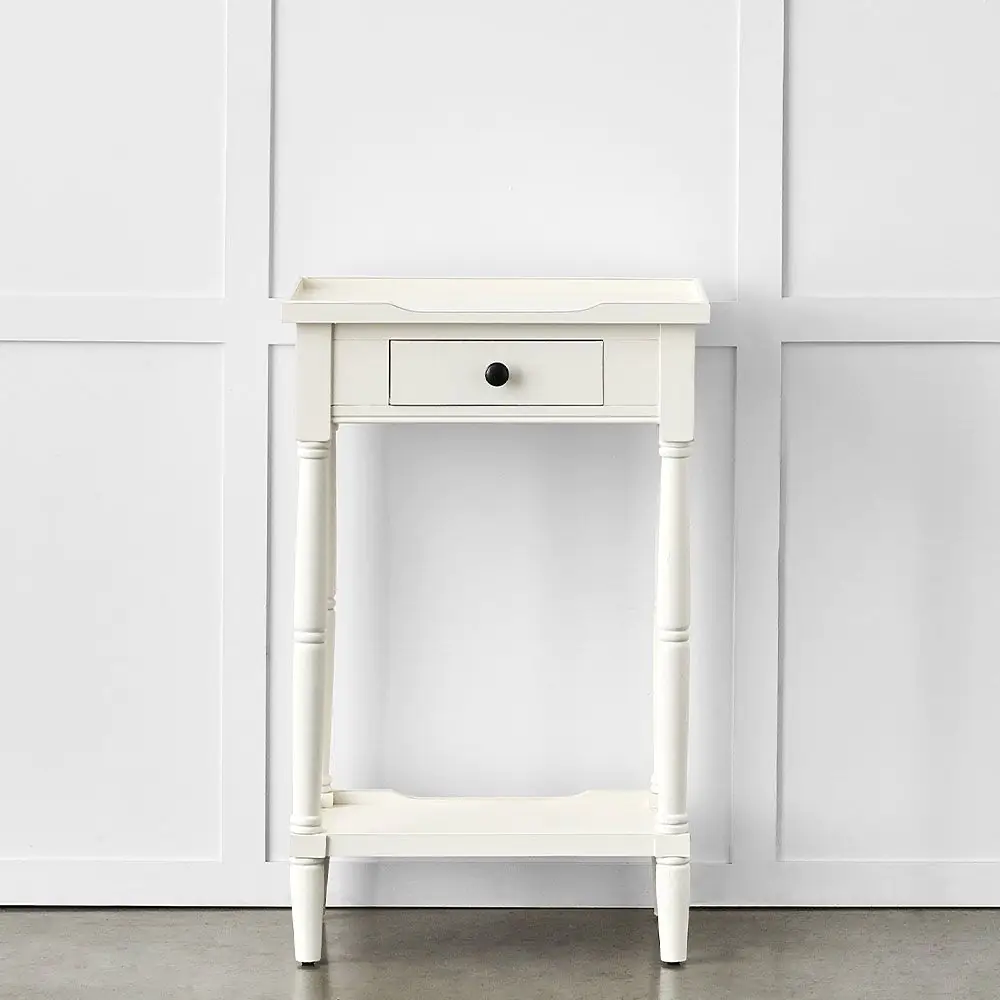 Elise Bedside Table White 4 Elise Bedside Table White - Image 2
