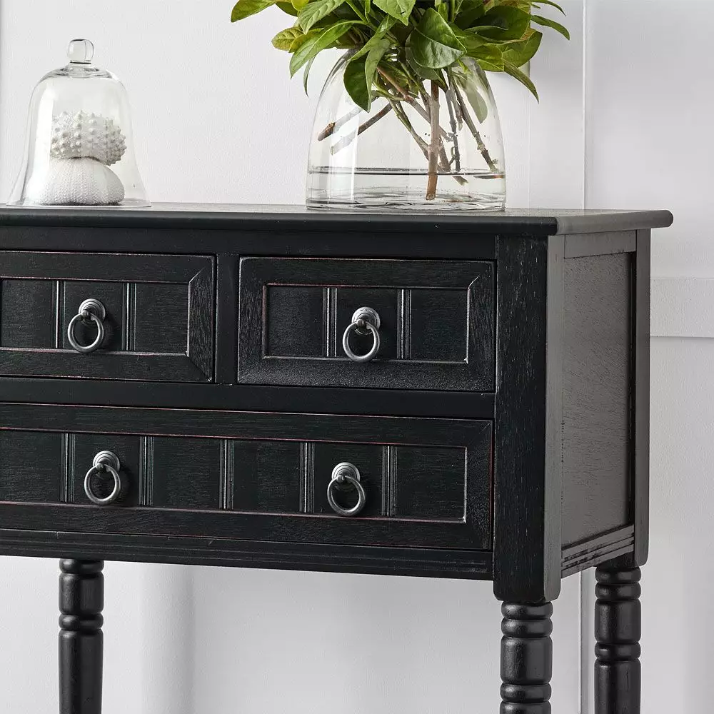 Elise 3 Drawer Bedside Table 5 Elise 3 Drawer Bedside Table - Image 3