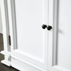 Obernai 1 Section Library White -Provincialhomeliving 2020050 h