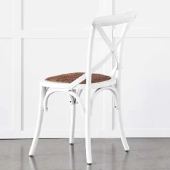Villa Cafe Chair White -Provincialhomeliving 2030024 C