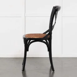 Villa Cafe Chair Aged Black