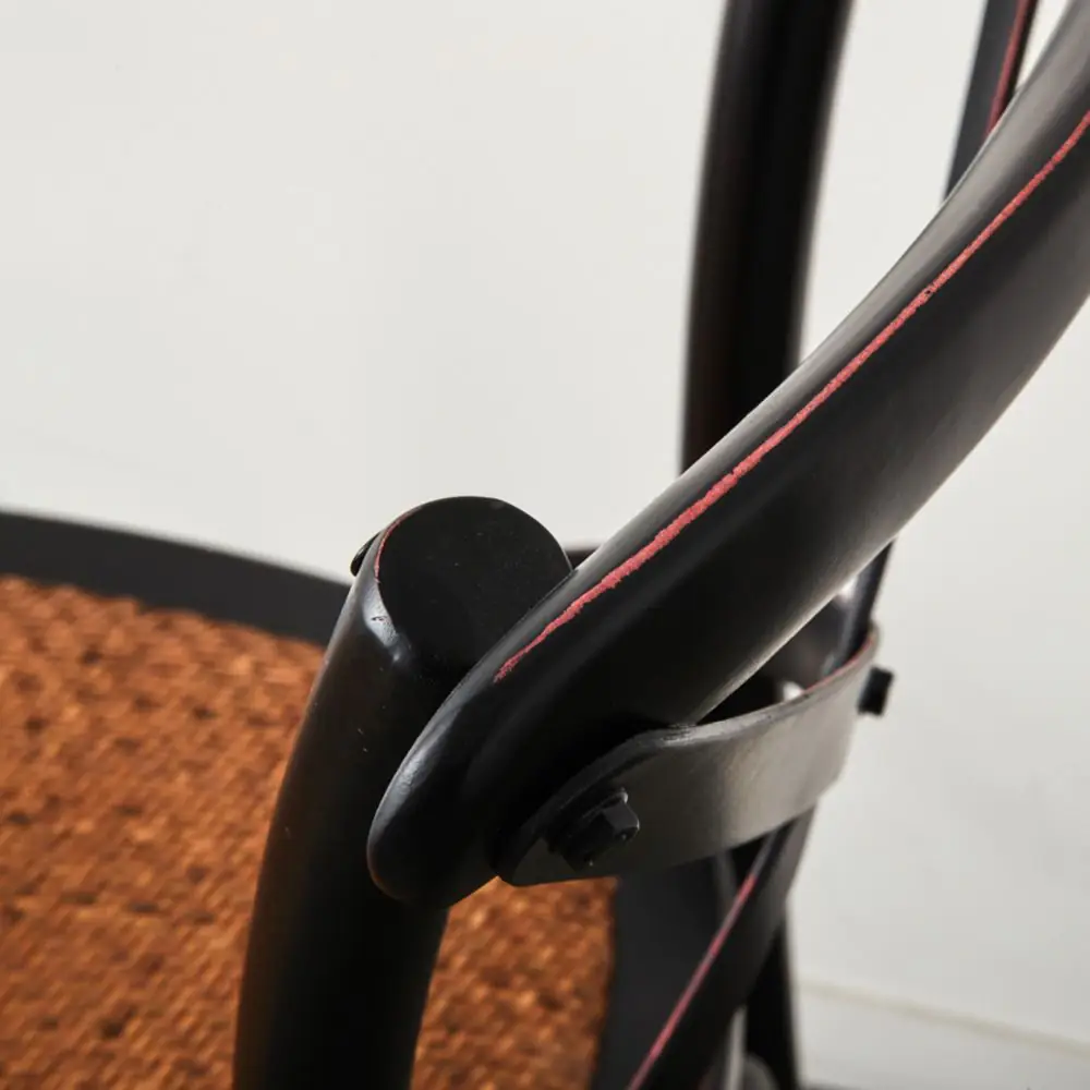 Villa Cafe Chair Aged Black 6 Villa Cafe Chair Aged Black - Image 4