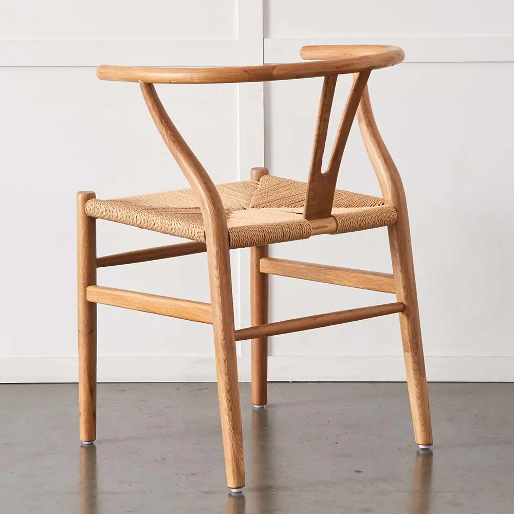 Replica Wishbone Chair Natural 6 Replica Wishbone Chair Natural - Image 4