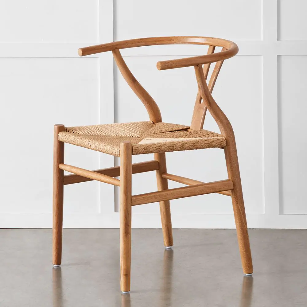 Replica Wishbone Chair Natural 3 Replica Wishbone Chair Natural