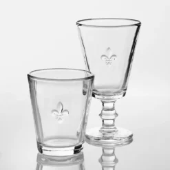 Fleur De Lys Goblet 4 Pack 6 Fleur De Lys Goblet 4 Pack -Provincialhomeliving 3040022 d