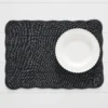 Parassy Placemat Black -Provincialhomeliving 3060213 m