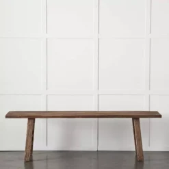 Rustic Elm Bench -Provincialhomeliving 361 C