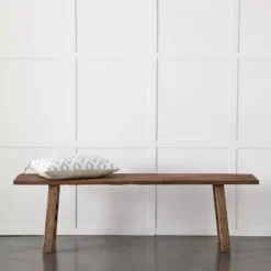 Rustic Elm Bench -Provincialhomeliving 361 D