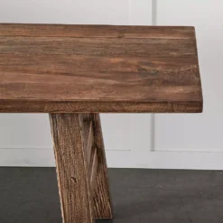 Rustic Elm Bench -Provincialhomeliving 361 F