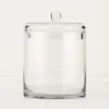 Glass Canister Clear 1 Glass Canister Clear -Provincialhomeliving 4010001 A