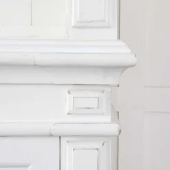 Obernai 3 Section Library White - Classic Handcrafted Large Painted Bookcase with Adjustable Shelves 15 Obernai 3 Section Library White - Classic Handcrafted Large Painted Bookcase with Adjustable Shelves -Provincialhomeliving 5583 E