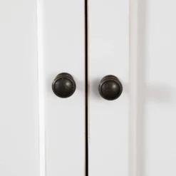 Obernai 3 Section Library White - Classic Handcrafted Large Painted Bookcase with Adjustable Shelves 17 Obernai 3 Section Library White - Classic Handcrafted Large Painted Bookcase with Adjustable Shelves -Provincialhomeliving 5583 H