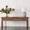 4 Drawer Elm Sofa Table
