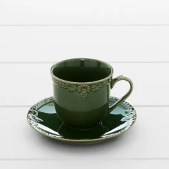 Bretagne Cup & Saucer Bretagne Green