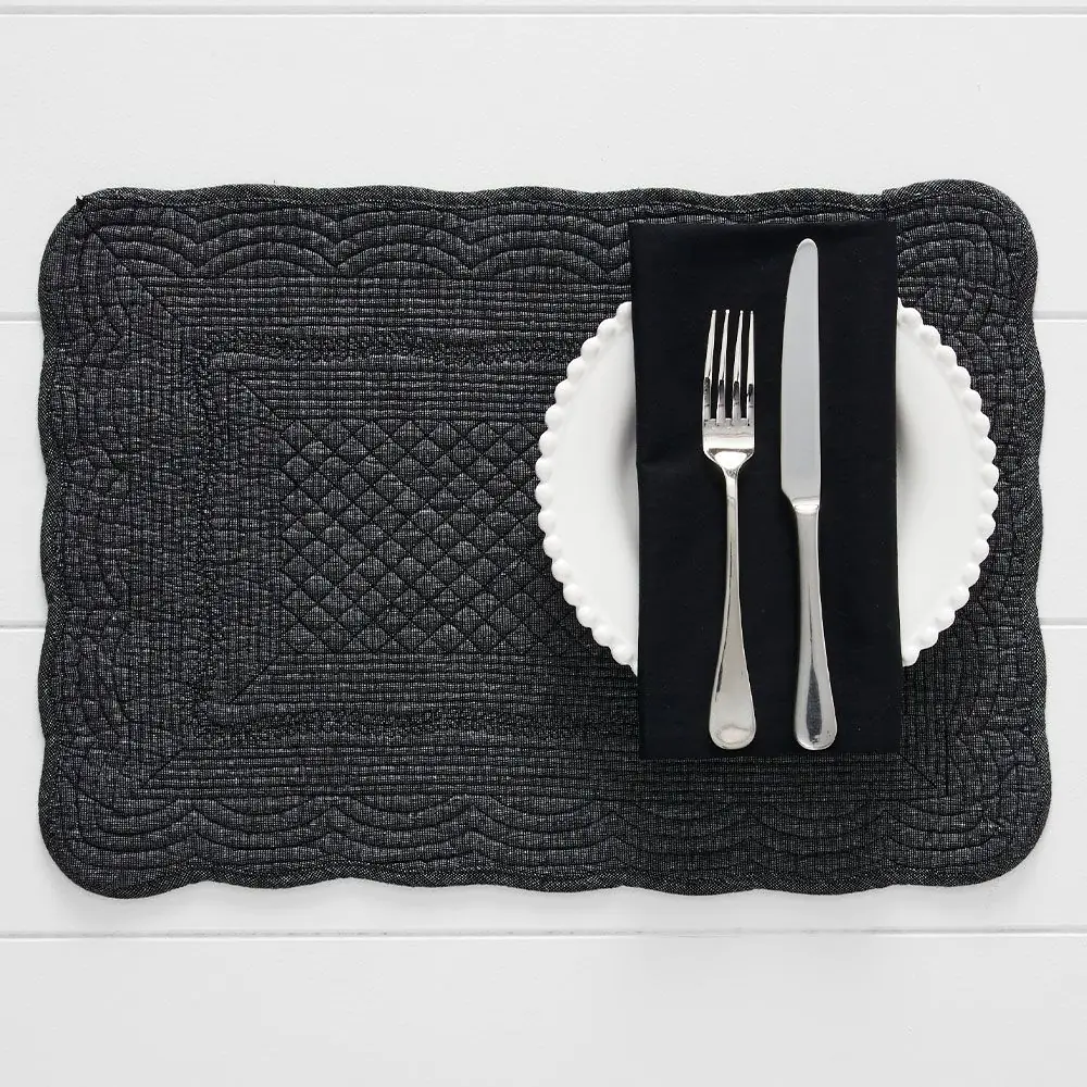 Parassy Napkin Black 3 Parassy Napkin Black