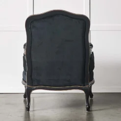 French Armchair Black -Provincialhomeliving 7059 E