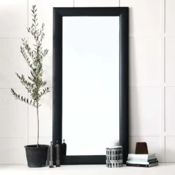 Avignon Mirror Black
