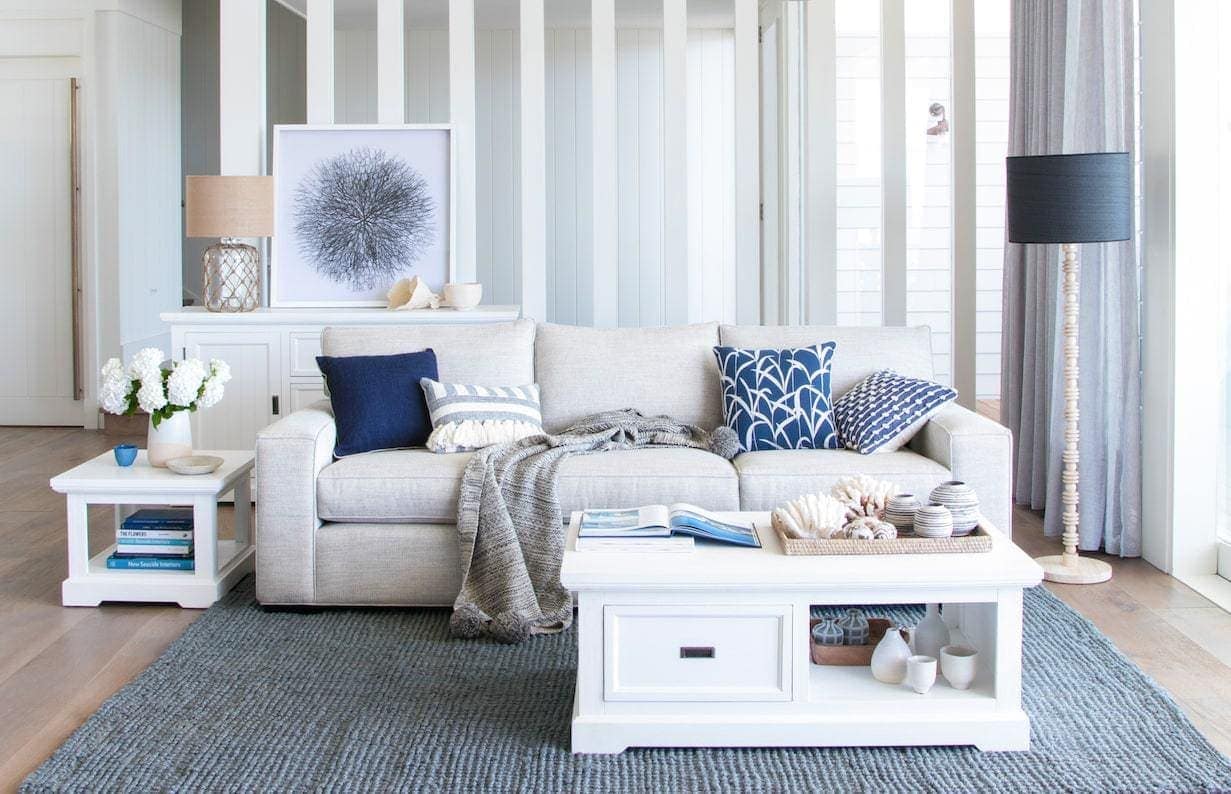 Provincialhomeliving -Provincialhomeliving oz design hamptons living room with blue and white colours