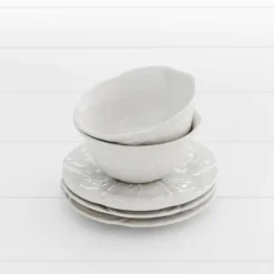 Savoy Cereal Bowl White -Provincialhomeliving savoy